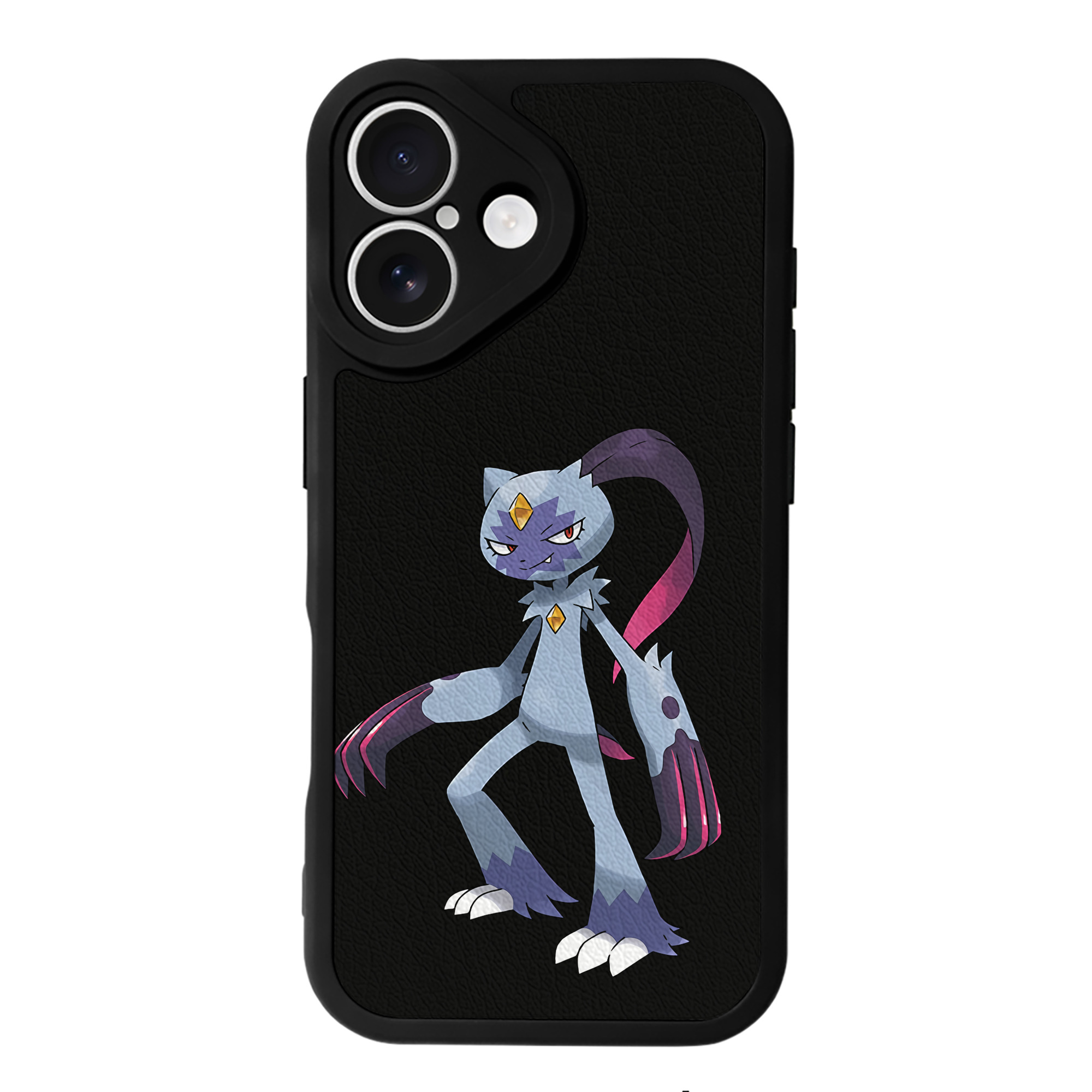 （画像用） ポケットモンスター Pokémon 【iPhone 16シリーズ対応】シリコンスマホケース（レザー調） 材質：シリコン